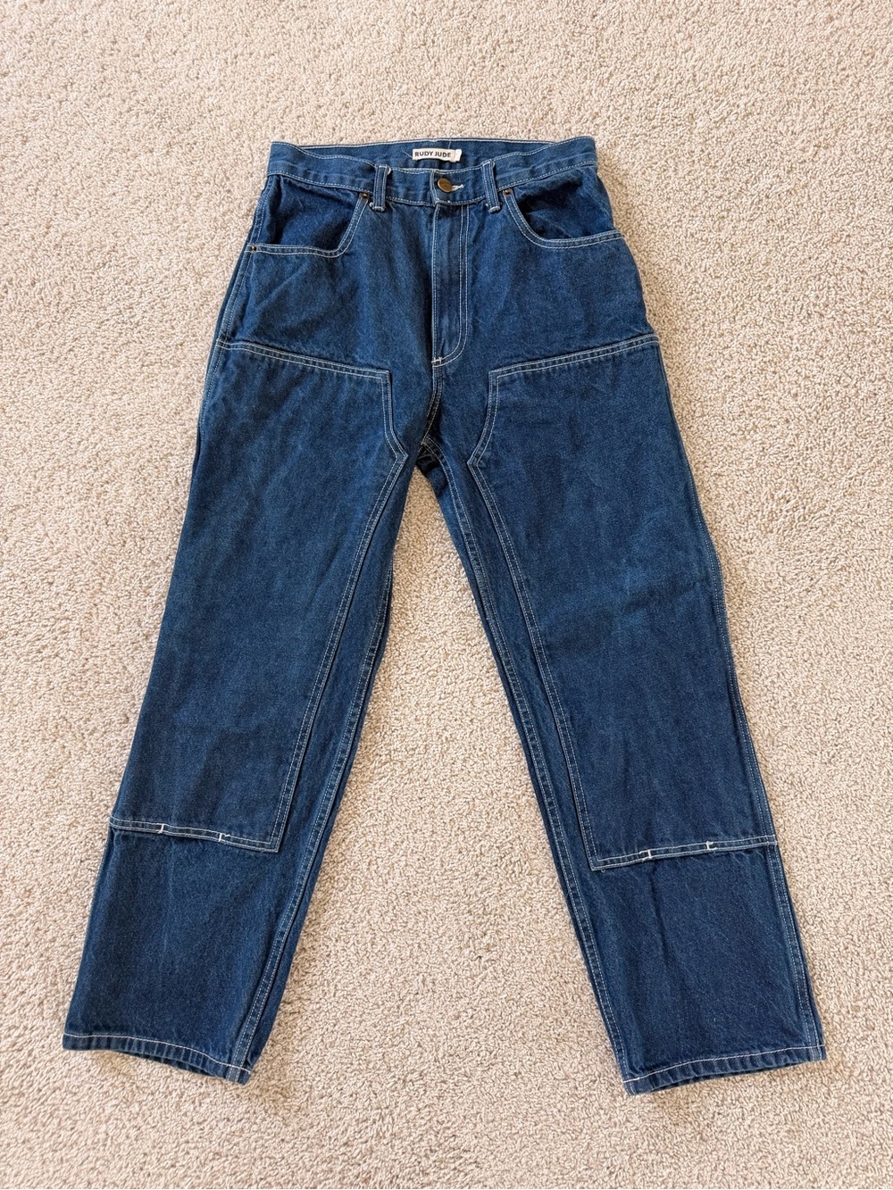 Rudy Jude Adult Utility Jeans in Classic Indigo Size 2/28 - Picture 2 of 9